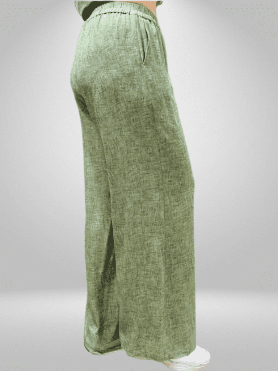Natural BISA Palazzo Relaxed Fit Pants