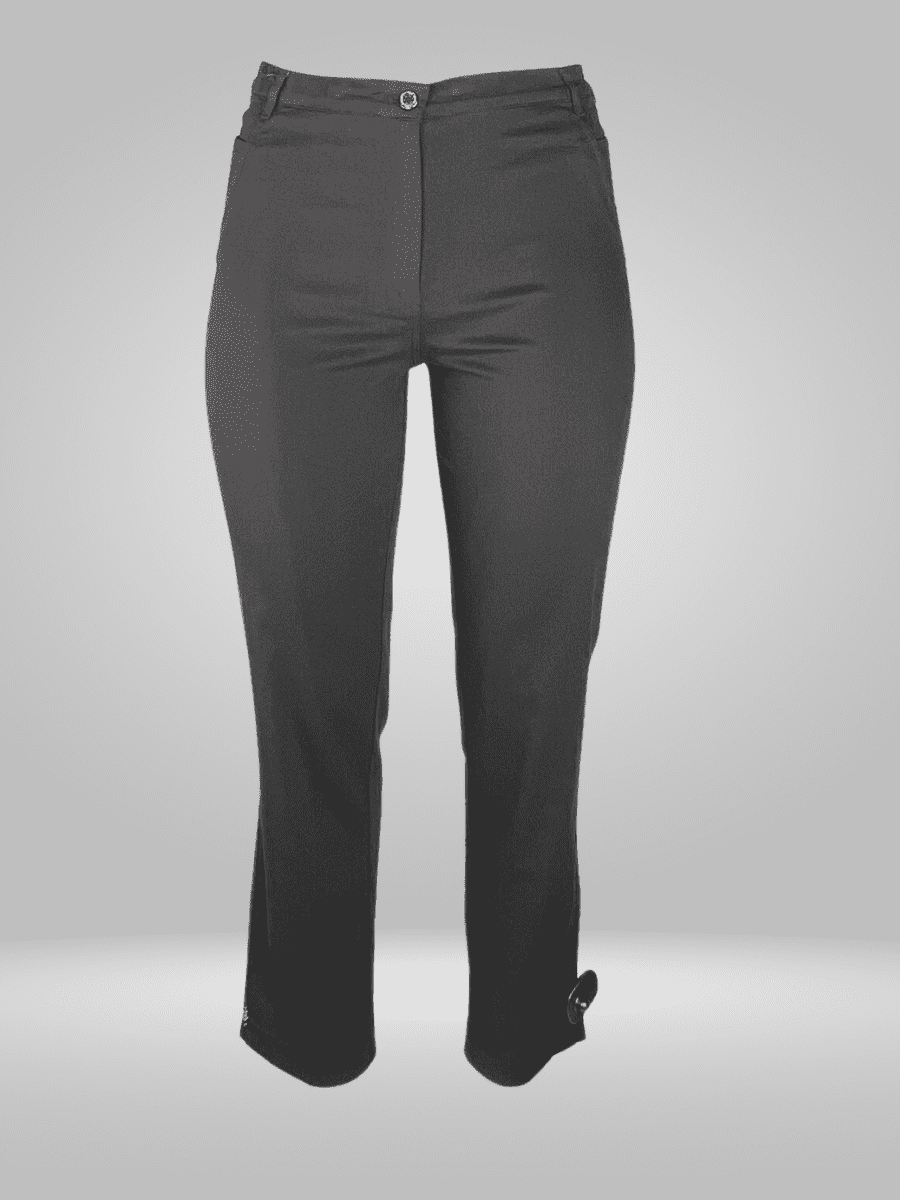 Elevate your fashion game with our Duran Pants, crafted from a blend of 65% cotton, 32% polyester, and 3% icy. These pants offer unbeatable comfort and style, making them a must-have in your wardrobe. Perfect for any occasion, their trendy design and innovative fabric will make you stand out. Upgrade your look with the ultimate combination of fashion and functionality.