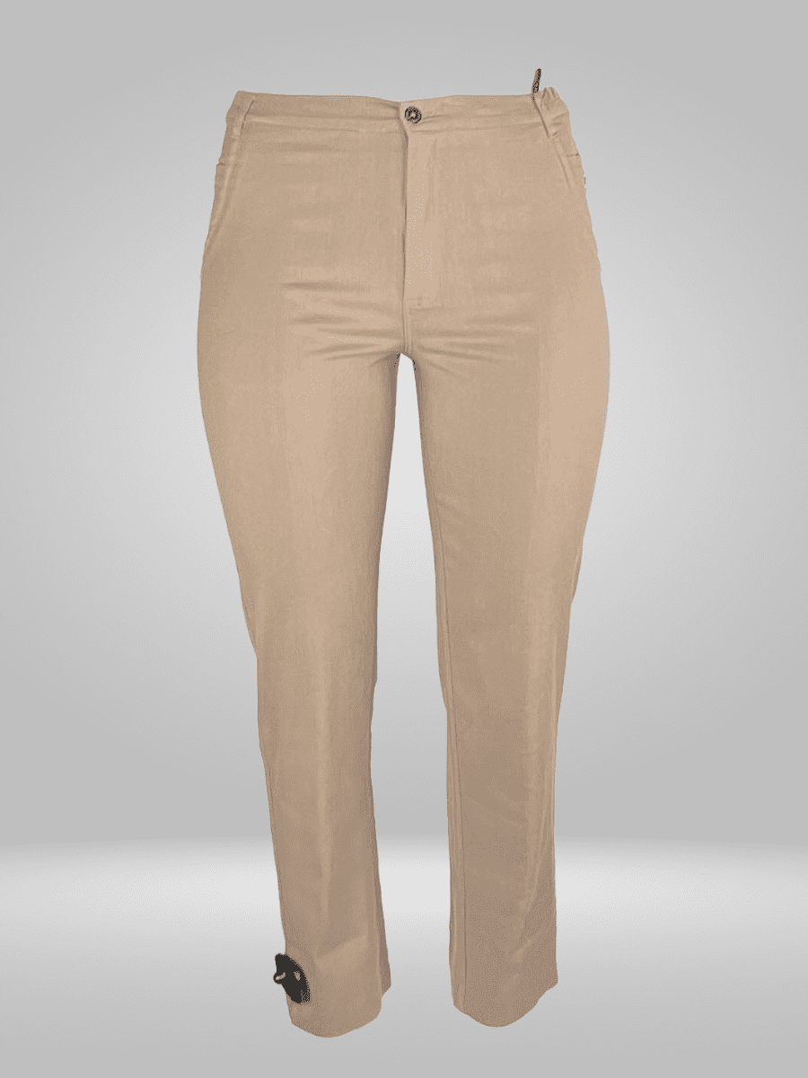 Elevate your fashion game with our Duran Pants, crafted from a blend of 65% cotton, 32% polyester, and 3% icy. These pants offer unbeatable comfort and style, making them a must-have in your wardrobe. Perfect for any occasion, their trendy design and innovative fabric will make you stand out. Upgrade your look with the ultimate combination of fashion and functionality.