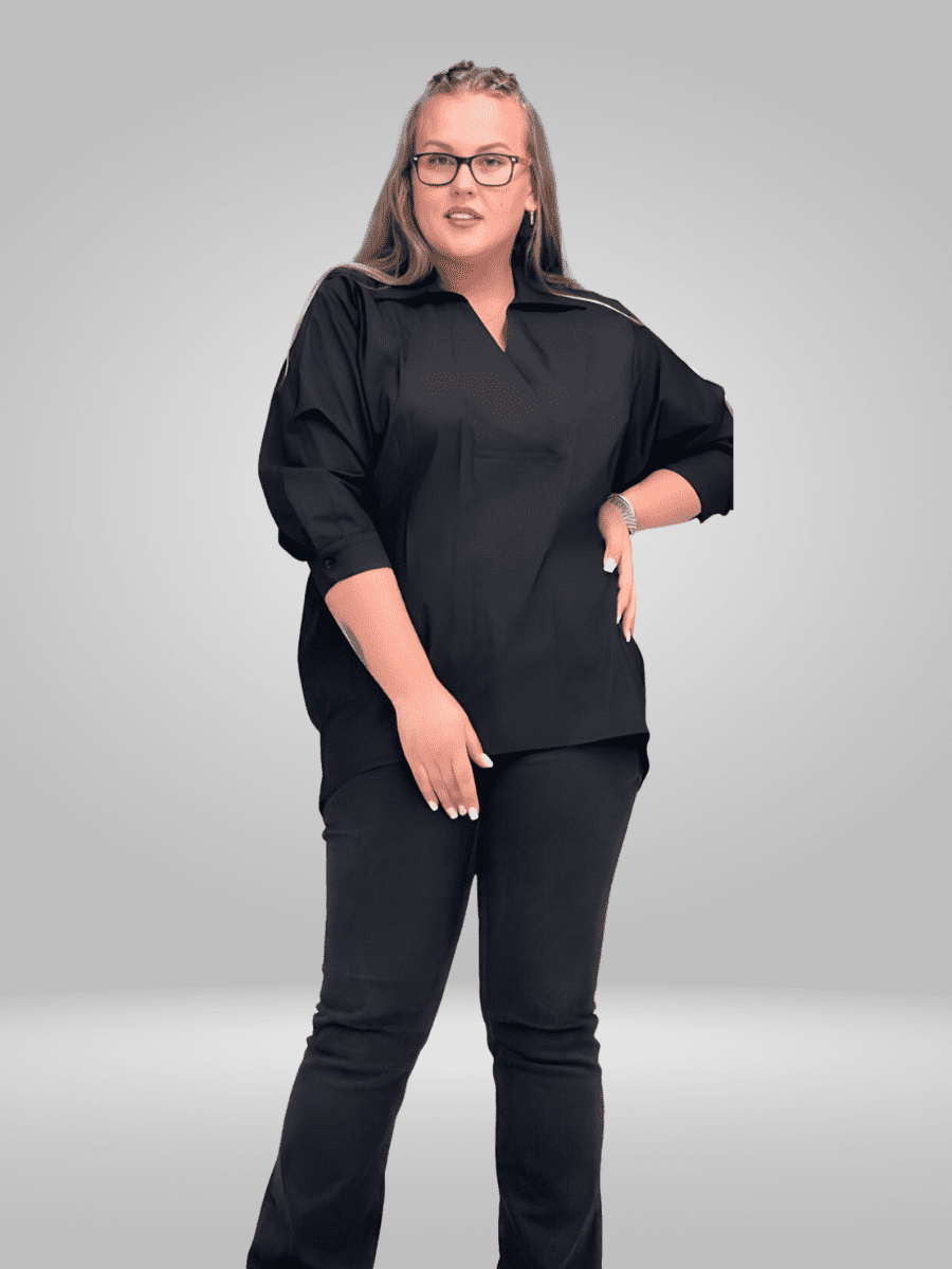 Ay-Sel Plus Size Shirt Women's Fashion NZ - Main Image