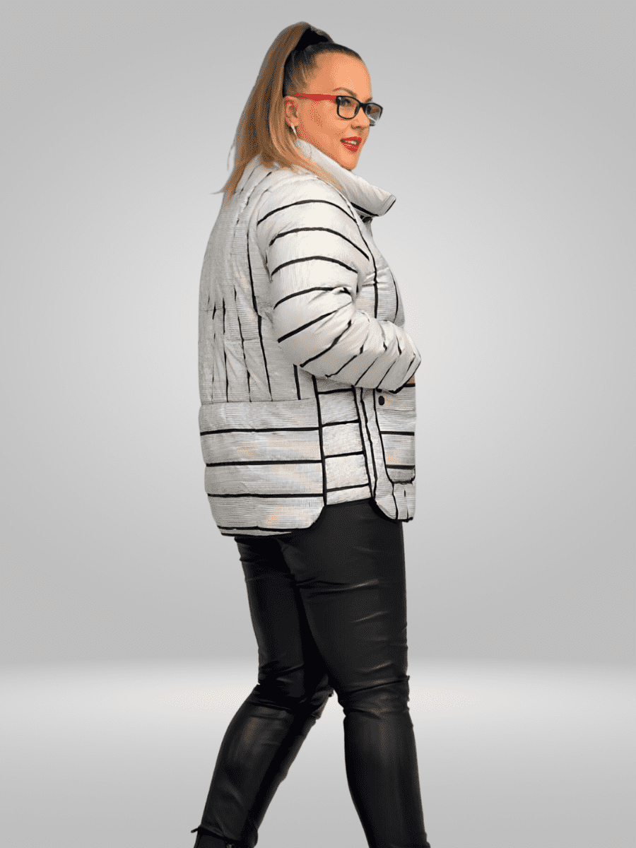Upgrade your wardrobe with the Ay-Sel Plus Size Jacket. This stylish and versatile piece features an adjustable drawcord waist and premium fabric for a flattering and comfortable fit. Perfect for any body type, this jacket offers elevated comfort and style in one. Shop now and elevate your fashion game!