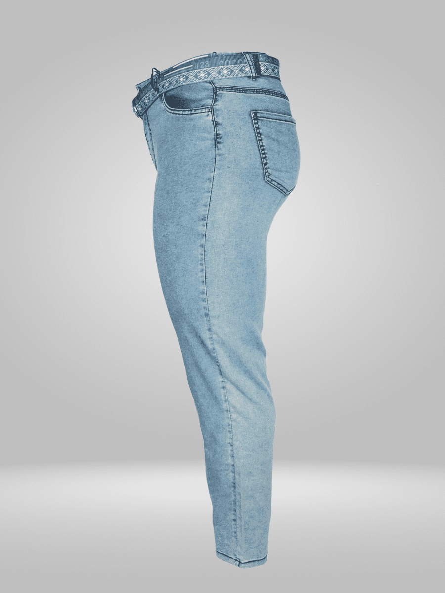 Elevate your wardrobe with Lady Coconad Jeans, crafted from 97% cotton and 3% elastane for the ultimate combination of comfort and fashion. These jeans are a must-have for any fashion-forward woman, offering the perfect fit and style. Make a bold statement and exude confidence with Lady Coconad Jeans.