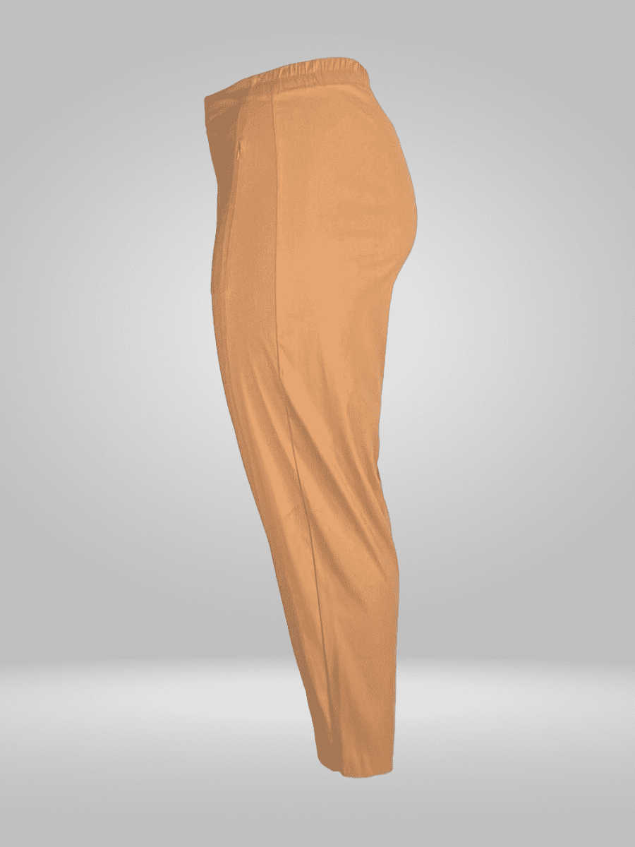 Upgrade your wardrobe with our Bisa Peg Leg Pants, crafted from 100% Viscose for ultimate comfort and style. These versatile pants are perfect for any occasion, offering a soft and lightweight feel for all-day wear. Available now!