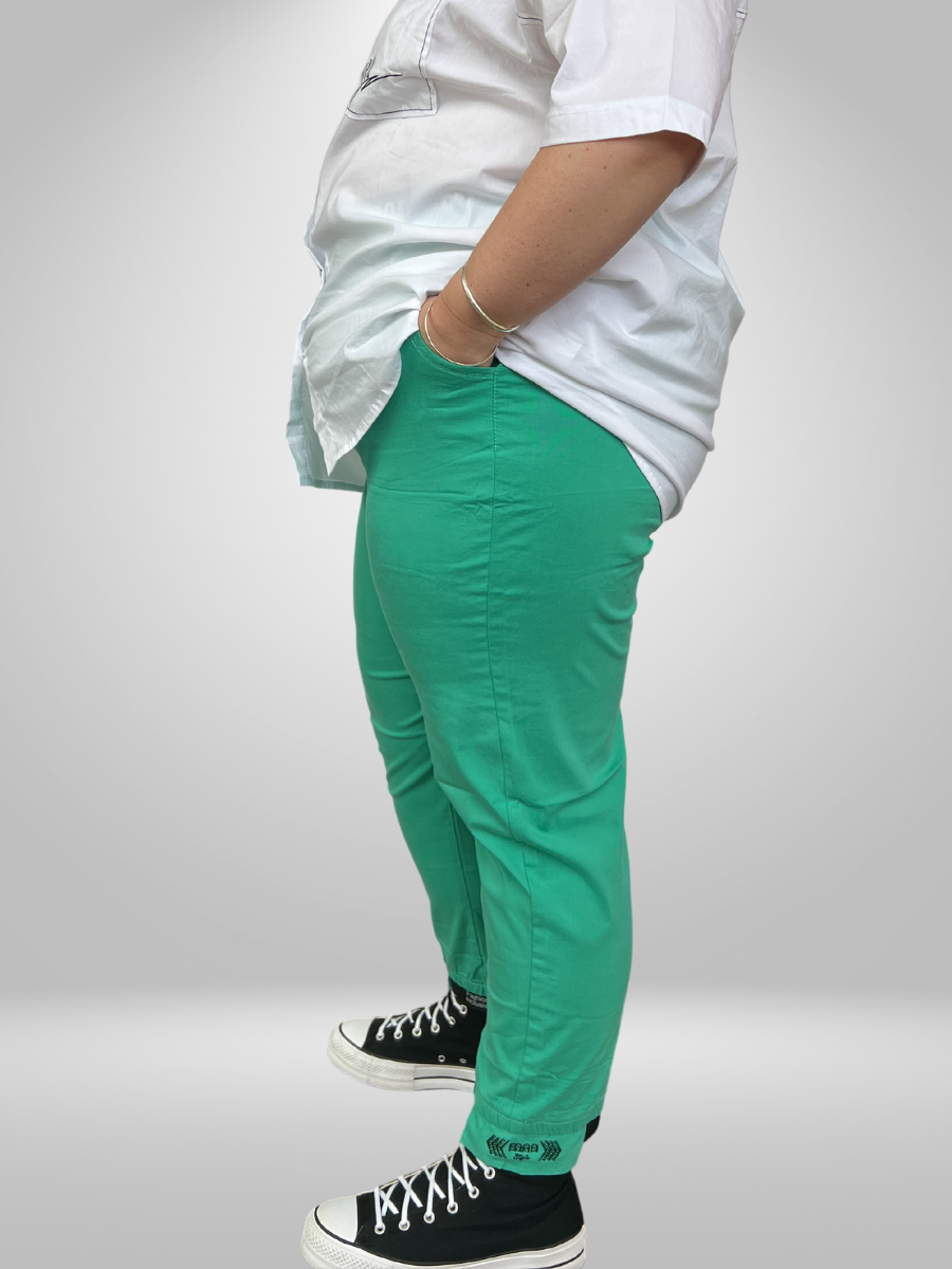 Upgrade your wardrobe with Munna Plus Size Pants (20-26), featuring a soft and stretchy fabric for ultimate comfort. These lightweight pants are perfect for all-day wear, providing a breathable and comfortable fit. Available in sizes 20-26, these pants are a must-have for any fashion-forward individual looking for style and comfort in one.