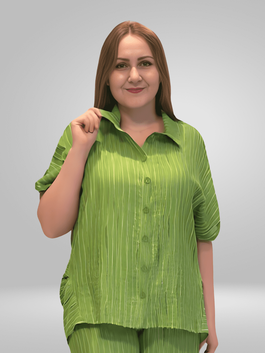 Upgrade your wardrobe with our Bisa Shirt and Palazzo Pants. Made from lightweight and durable fabric, these pants offer a relaxed fit and timeless style. Mix and match with our Top Only and Bottom Only options for a versatile suit. Add to cart now for ultimate comfort and style.