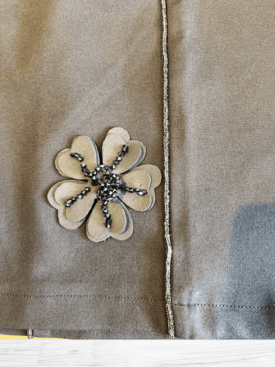 Risha Stylish Clover Plus Size Skirt (20-26)