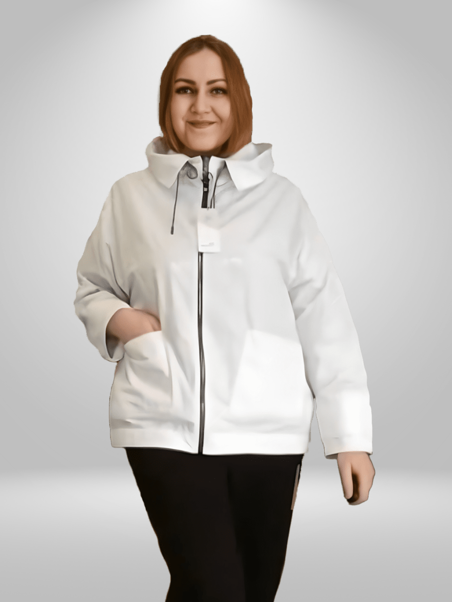 Bisa High Collar Light Jacket