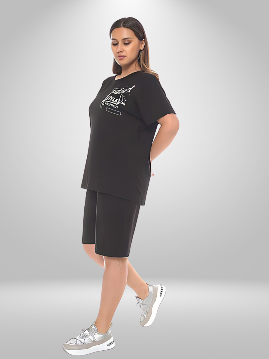 Natural Munna Plus Size Sports Set