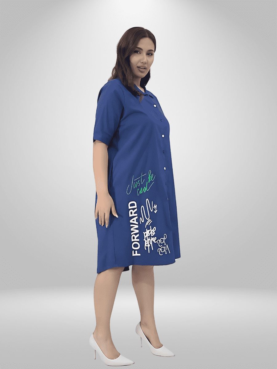 Step into sophistication with our Natural Munna Forward Plus Size Dress! Crafted from a sumptuous blend of 95% Viscose and 5% Elastane, this dress combines comfort with impeccable style. From elegant soirées to casual gatherings, embrace your curves and exude confidence in our flattering design, available in sizes 20-26. Join us as we redefine fashion inclusivity and celebrate every body, every curve. Fabric: 95% Viscose, 5% Elastane.