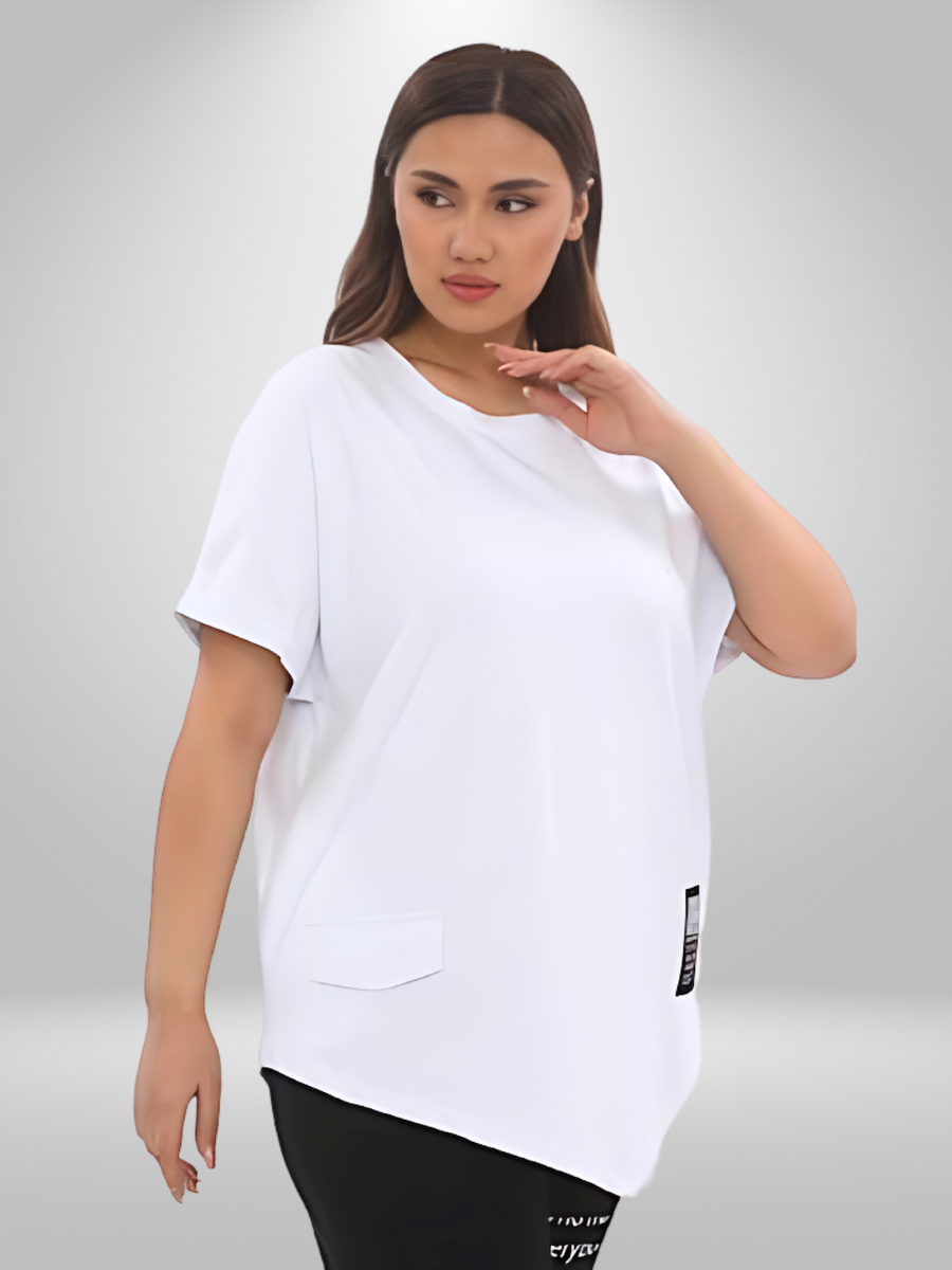 Natural Munna Stylish Angle Plus Size Set