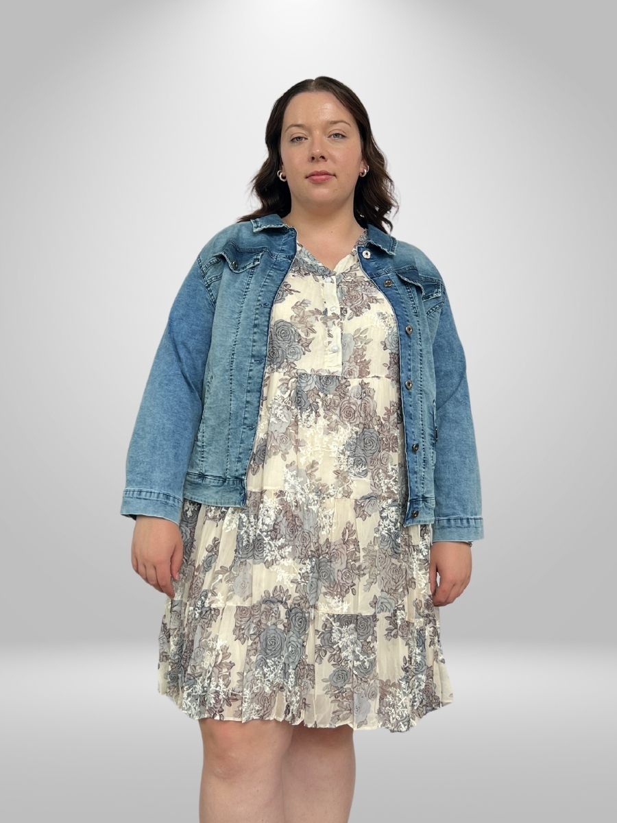 Upgrade your wardrobe with the Duran Denim Jacket. Crafted from high-quality denim, this lightweight and stylish jacket offers both comfort and confidence for any occasion. Its sleek design is perfect for any outfit. Shop now and elevate your fashion game.