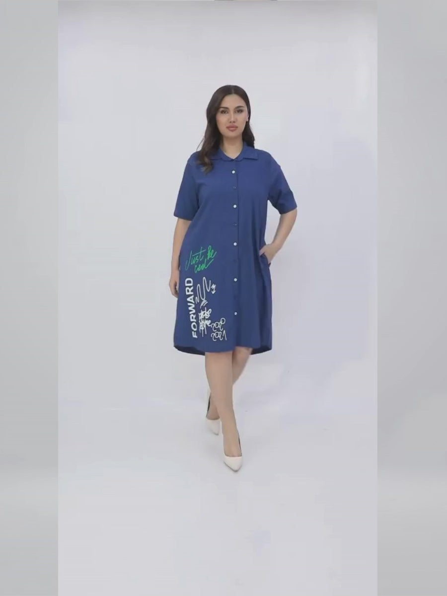 Step into sophistication with our Natural Munna Forward Plus Size Dress! Crafted from a sumptuous blend of 95% Viscose and 5% Elastane, this dress combines comfort with impeccable style. From elegant soirées to casual gatherings, embrace your curves and exude confidence in our flattering design, available in sizes 20-26. Join us as we redefine fashion inclusivity and celebrate every body, every curve. Fabric: 95% Viscose, 5% Elastane.