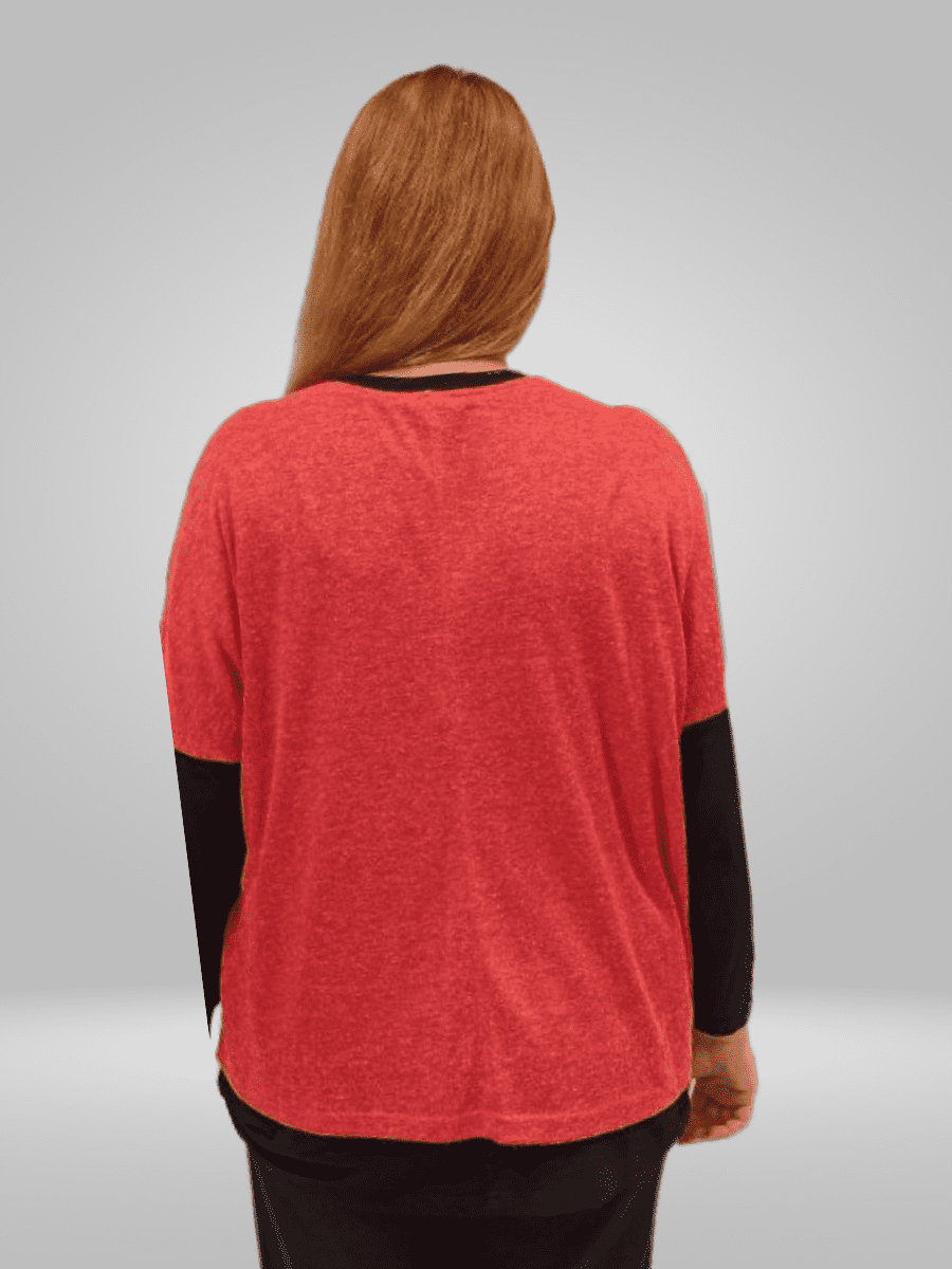 Upgrade your wardrobe with the Bisa Plus Size Sweater Blouse, made from 100% viscose for a soft and comfortable fit. This versatile blouse is perfect for any occasion, with a flattering design that complements all body types. Whether you're heading to the office or a weekend event, this stylish top will have you looking and feeling your best. Shop now and elevate your fashion game!