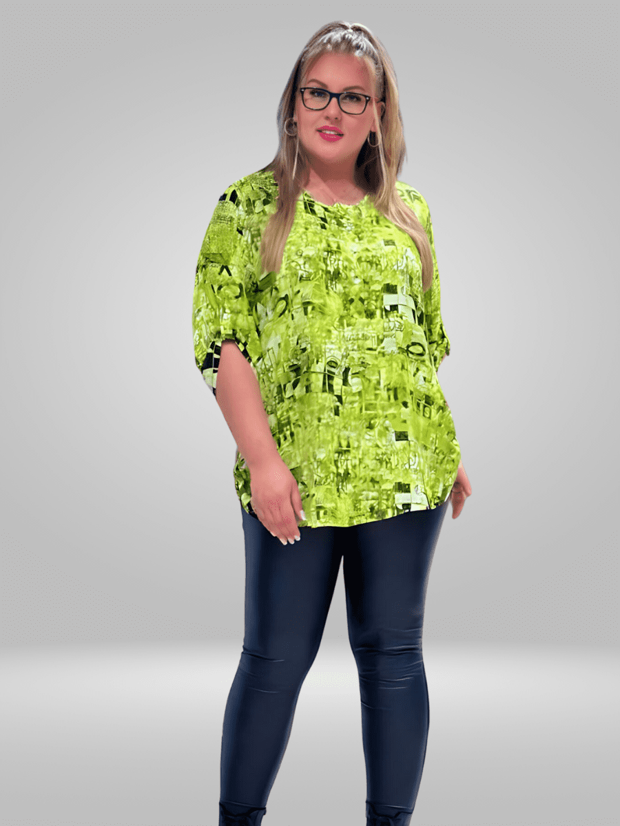 Upgrade your wardrobe with our Ay-Sel Plus Size Relax Fit Blouse, designed for sizes 20-24. Made with high-quality fabric, this blouse offers both comfort and style. Its relaxed fit and versatile design make it a must-have for any fashion-forward individual. Elevate your look effortlessly with this chic and comfortable blouse.