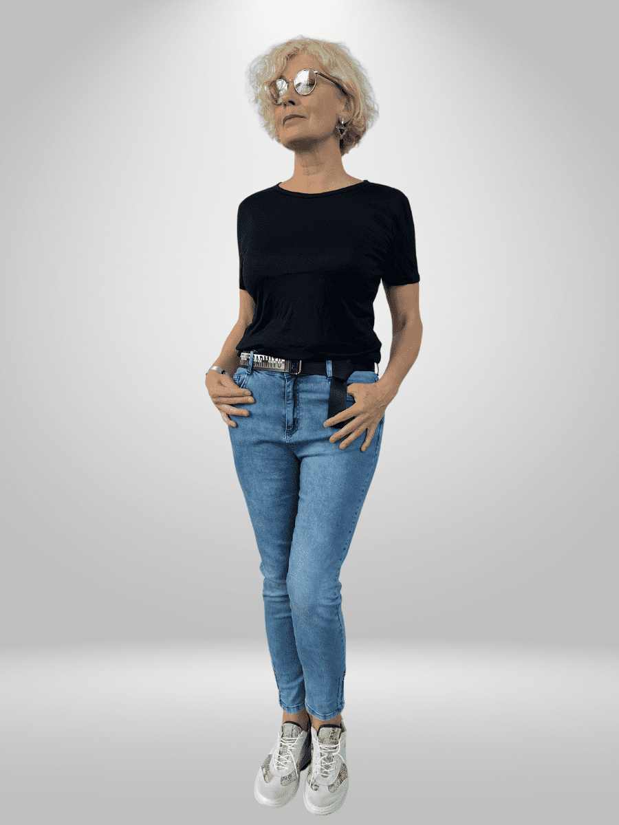 Upgrade your denim game with our Carmito Skinny Jeans. Crafted from a blend of 98% cotton and 2% elastane, these jeans provide the ideal combination of flexibility and strength. Embrace both comfort and fashion with these must-have jeans, designed to make a statement and elevate your style. Shop now and experience the perfect fit for a standout look.