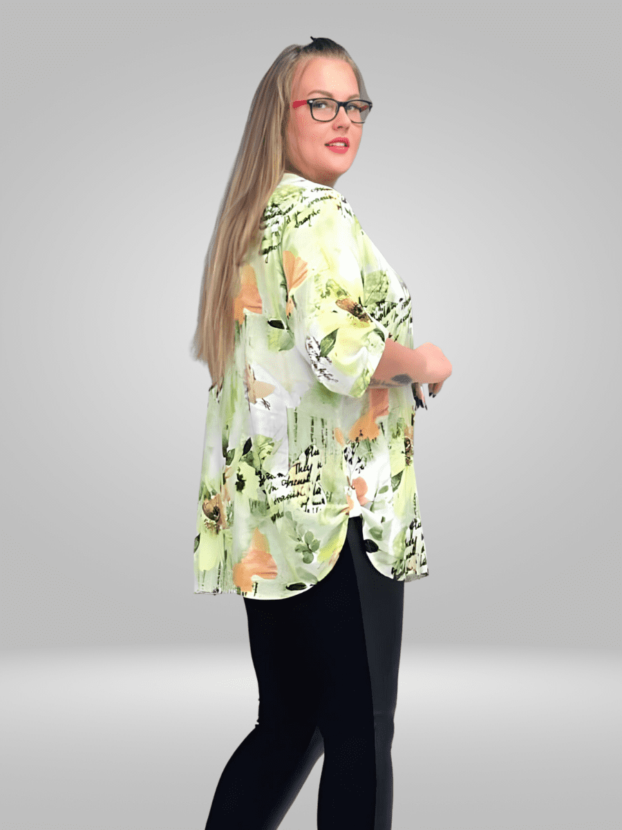 Upgrade your wardrobe with the Ay-Sel Plus Size Blouse, designed for both style and comfort. This versatile piece boasts a flattering silhouette and premium fabric, making it a must-have for any event. Its stretchable construction ensures all-day wearability. Shop now!