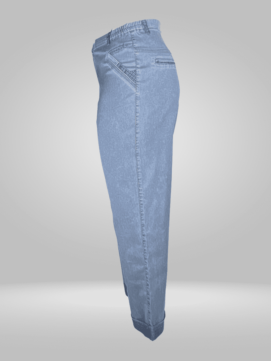 Elevate your fashion game with Duran Plus Size Jeans, crafted from a blend of 65% cotton, 32% polyester, and 3% icy for ultimate comfort and style. These trendy jeans are perfect for any occasion, featuring an innovative fabric and a unique design. Upgrade your wardrobe and make a statement with Duran Plus Size Jeans.