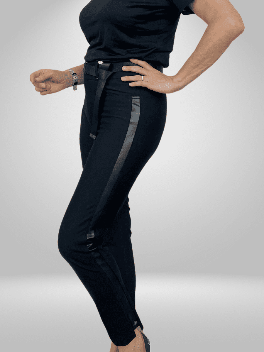 Upgrade your wardrobe with RBR Pants, made from a luxurious blend of 51% Viscose, 44% Nylon, and 5% Elastane. These pants offer a comfortable and stylish fit, perfect for any occasion. Shop now and elevate your fashion game!