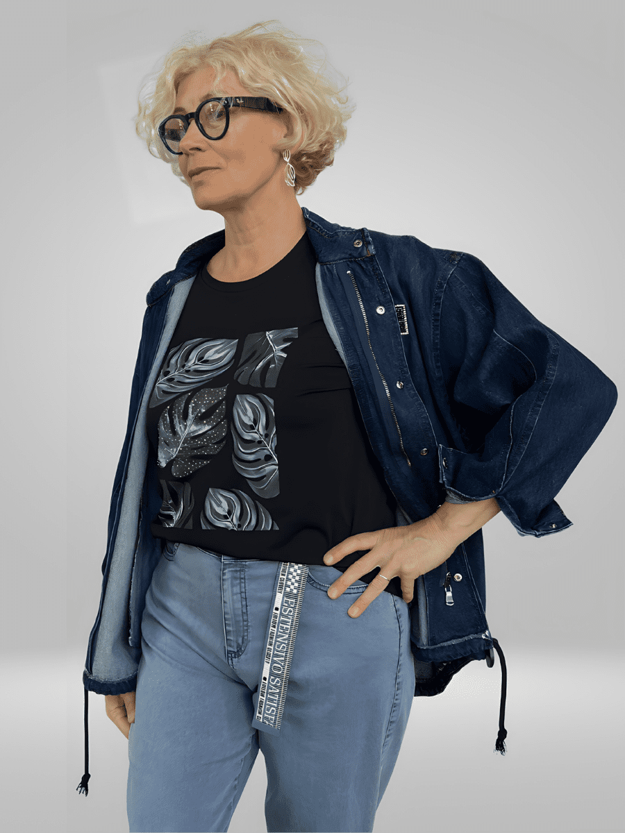Upgrade your wardrobe with the Avangarde Denim Jacket (12-18), a stylish and confident piece that exudes timeless charm. Available in sizes 12-18, this jacket is the perfect blend of fashion and versatility. Elevate your style game with this must-have addition!