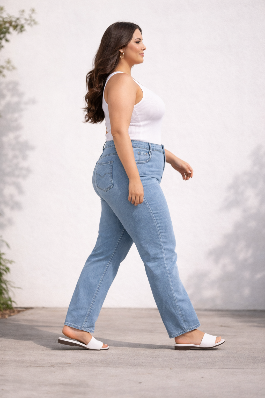Duran Straight Cut Plus Size Jeans