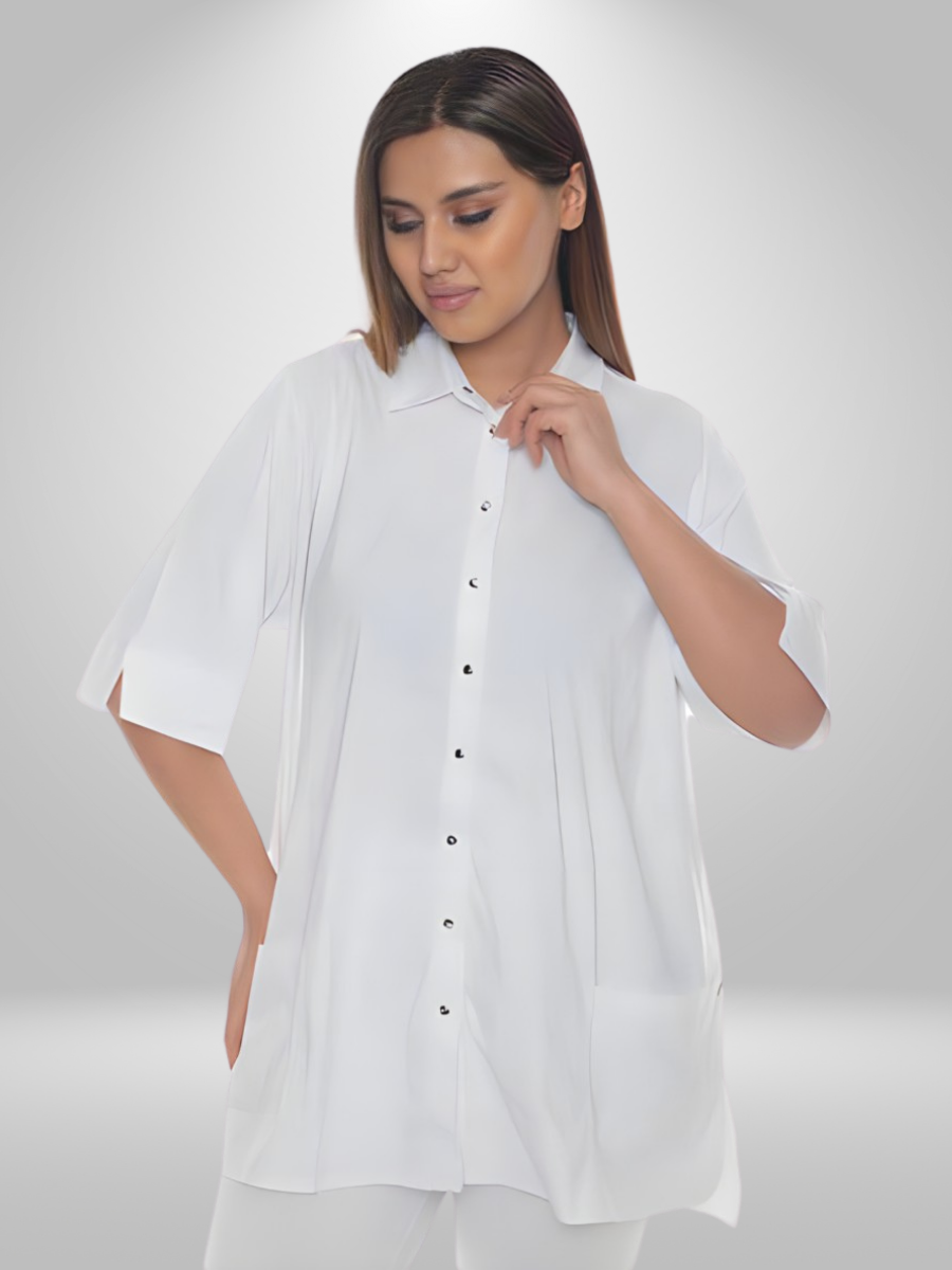 Natural Base Munna Plus Size Shirt-Tunic