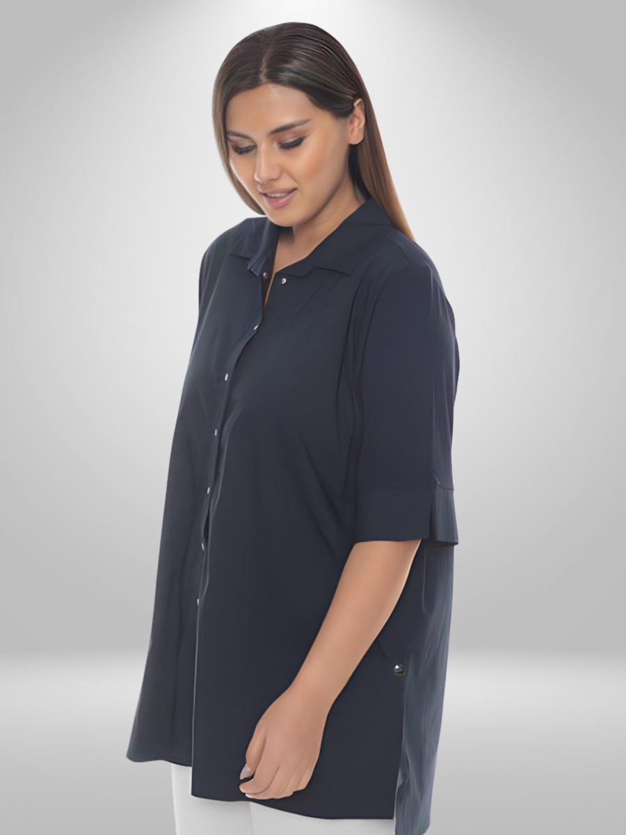 Natural Base Munna Plus Size Shirt-Tunic