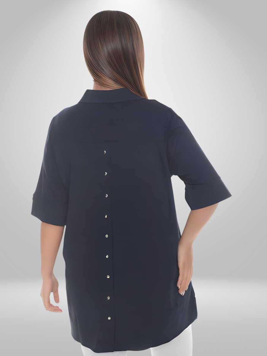 Natural Base Munna Plus Size Shirt-Tunic