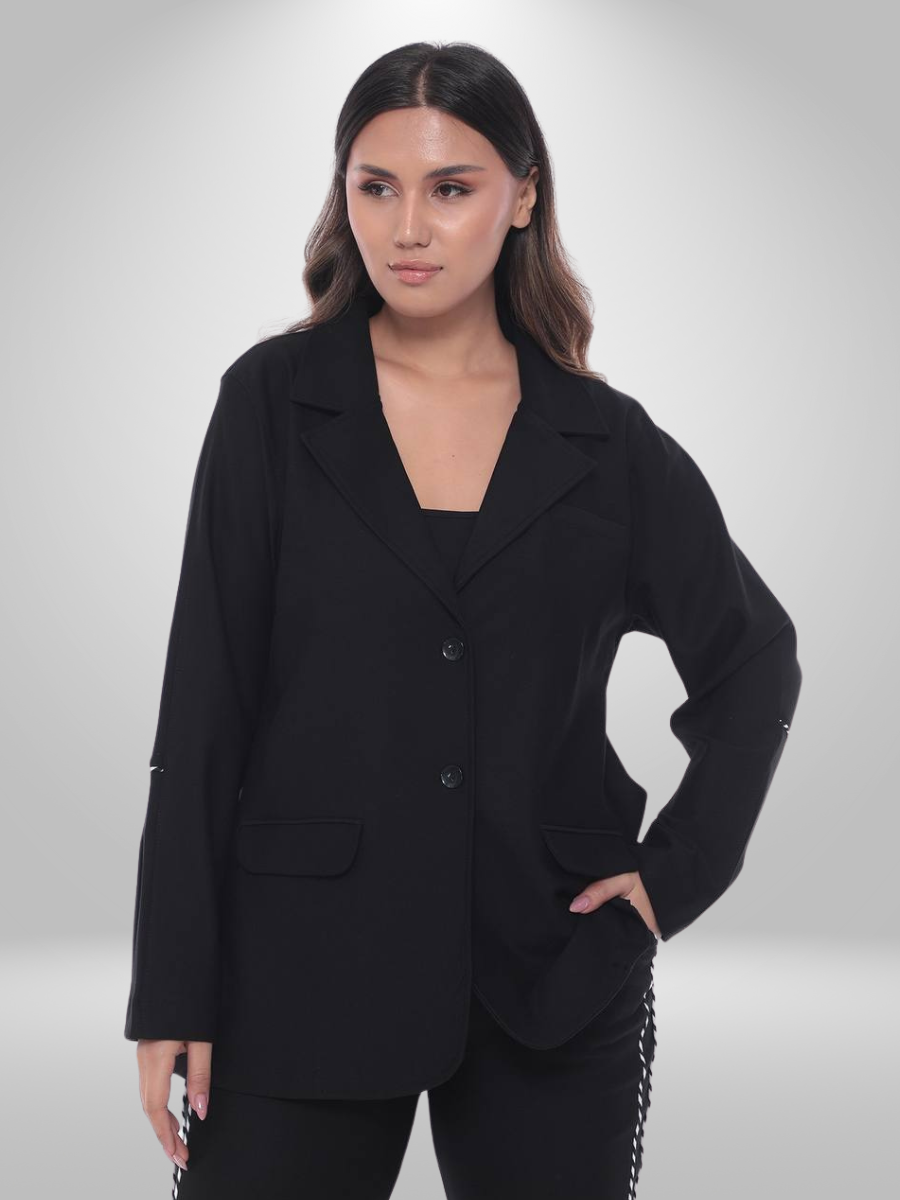 Autumn/Winter "Stylish Contour" Munna Plus Size Jacket & Pants Set