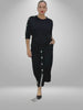 Video showing the Darkwin Stylish Jade Blouse & Skirt Set. The footage displays a model in sizes 16-20, emphasizing the set’s sophisticated design and the warm, soft fabric blend, perfect for New Zealand’s autumn season.